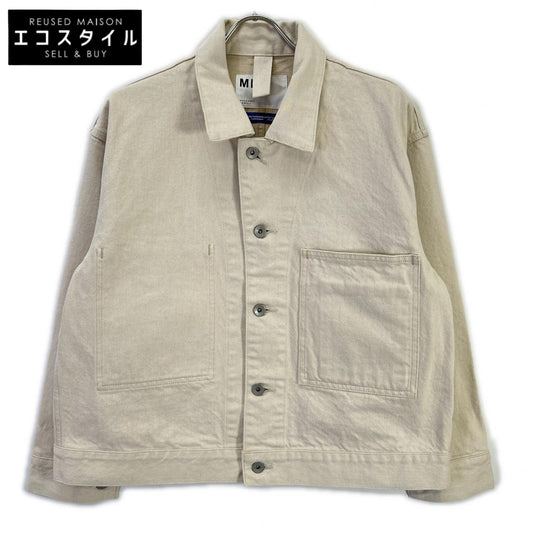 MARGARET HOWELL マーガレットハウエル 25年 アイボリー CANTON NATURAL DENIM BLOUSON ジャケット