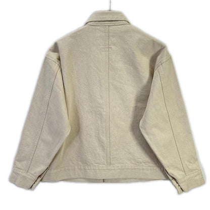MARGARET HOWELL マーガレットハウエル 25年 アイボリー CANTON NATURAL DENIM BLOUSON ジャケット