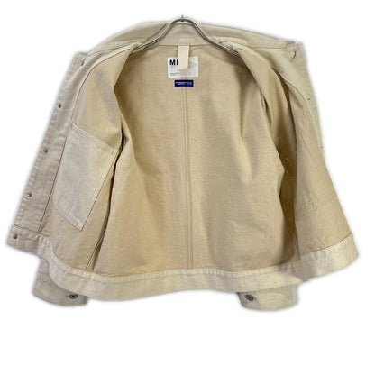 MARGARET HOWELL マーガレットハウエル 25年 アイボリー CANTON NATURAL DENIM BLOUSON ジャケット