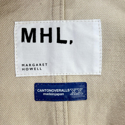 MARGARET HOWELL マーガレットハウエル 25年 アイボリー CANTON NATURAL DENIM BLOUSON ジャケット