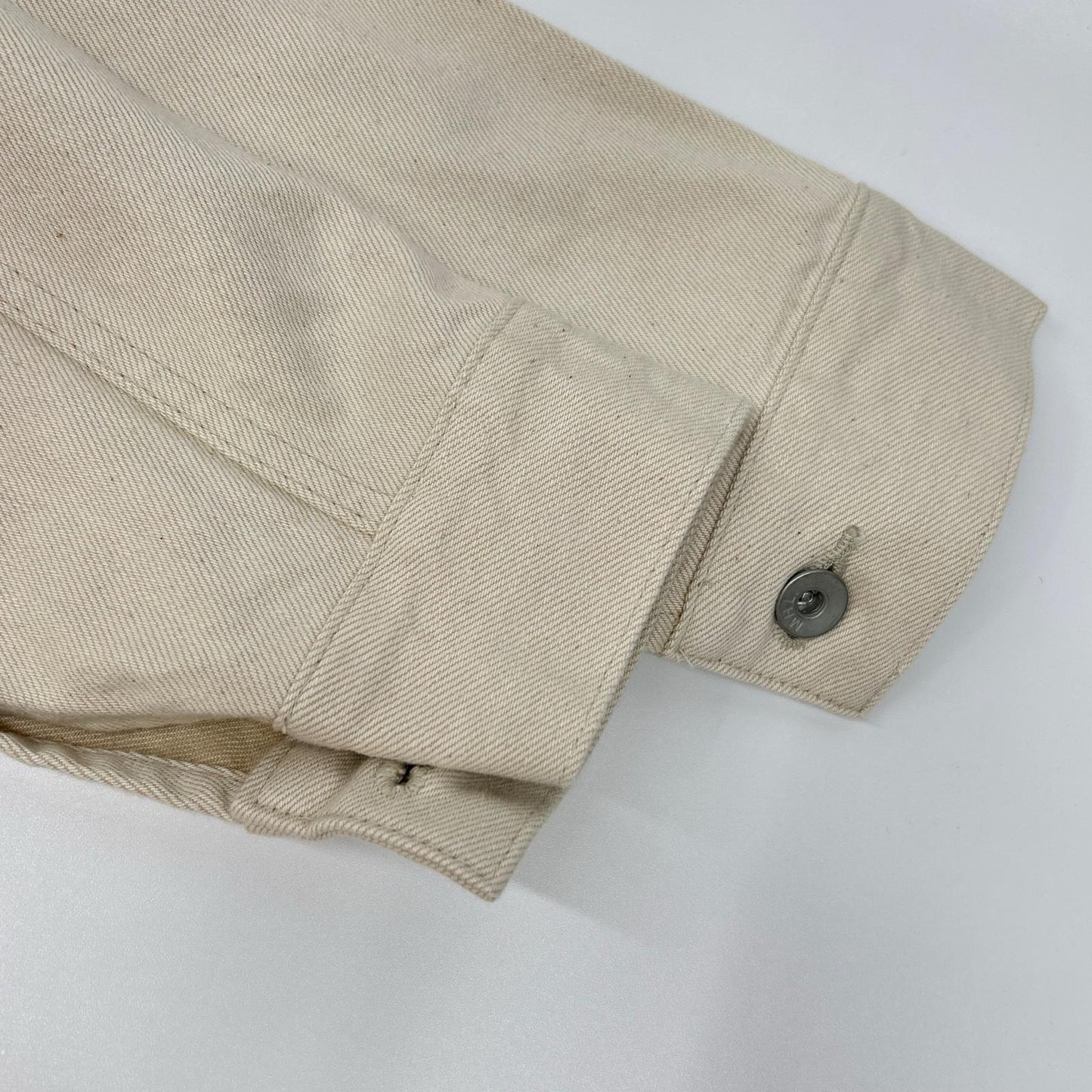 MARGARET HOWELL マーガレットハウエル 25年 アイボリー CANTON NATURAL DENIM BLOUSON ジャケット