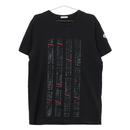MONCLER モンクレール F10918C73710 MAGLIA T-SHIRT Screen Print Lettering プリント 半袖Tシャツ トップス