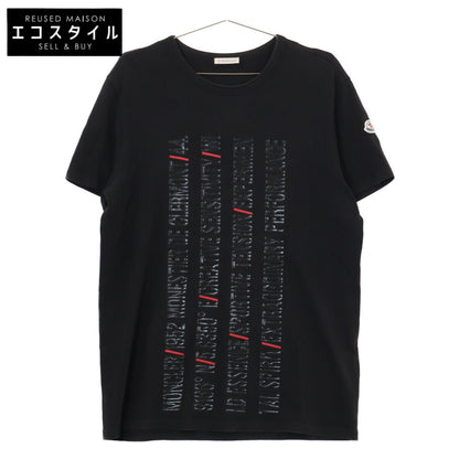 MONCLER モンクレール F10918C73710 MAGLIA T-SHIRT Screen Print Lettering プリント 半袖Tシャツ トップス