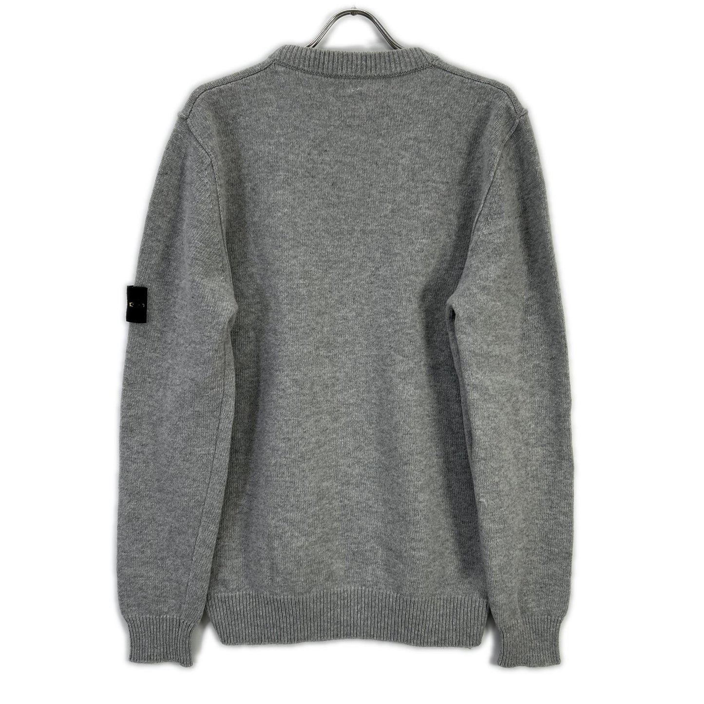 STONE ISLAND ストーンアイランド 7915508A3 グレー クルーネックニットプルオーバー トップス