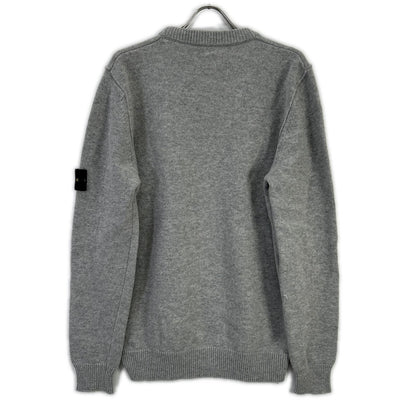 STONE ISLAND ストーンアイランド 7915508A3 グレー クルーネックニットプルオーバー トップス