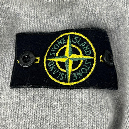 STONE ISLAND ストーンアイランド 7915508A3 グレー クルーネックニットプルオーバー トップス