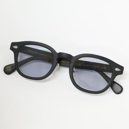 MOSCOT モスコット LEMTOSH COL.MATTE BLACK レムトッシュ 度入りレンズ ウェリントン アイウェア 眼鏡