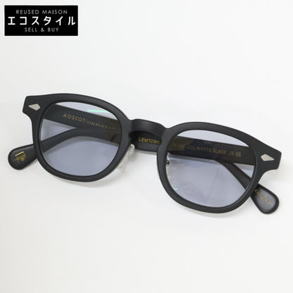 MOSCOT モスコット LEMTOSH COL.MATTE BLACK レムトッシュ 度入りレンズ ウェリントン アイウェア 眼鏡