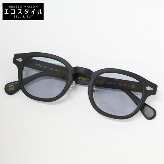MOSCOT モスコット LEMTOSH COL.MATTE BLACK レムトッシュ 度入りレンズ ウェリントン アイウェア 眼鏡