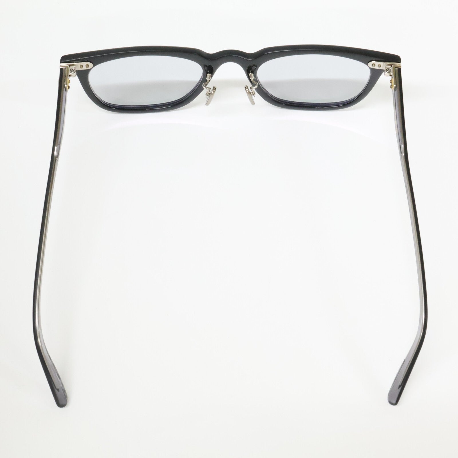 EYEVAN アイヴァン 755 c.112 度入りカーブガラスレンズ ウェリントンシェイプ サングラス