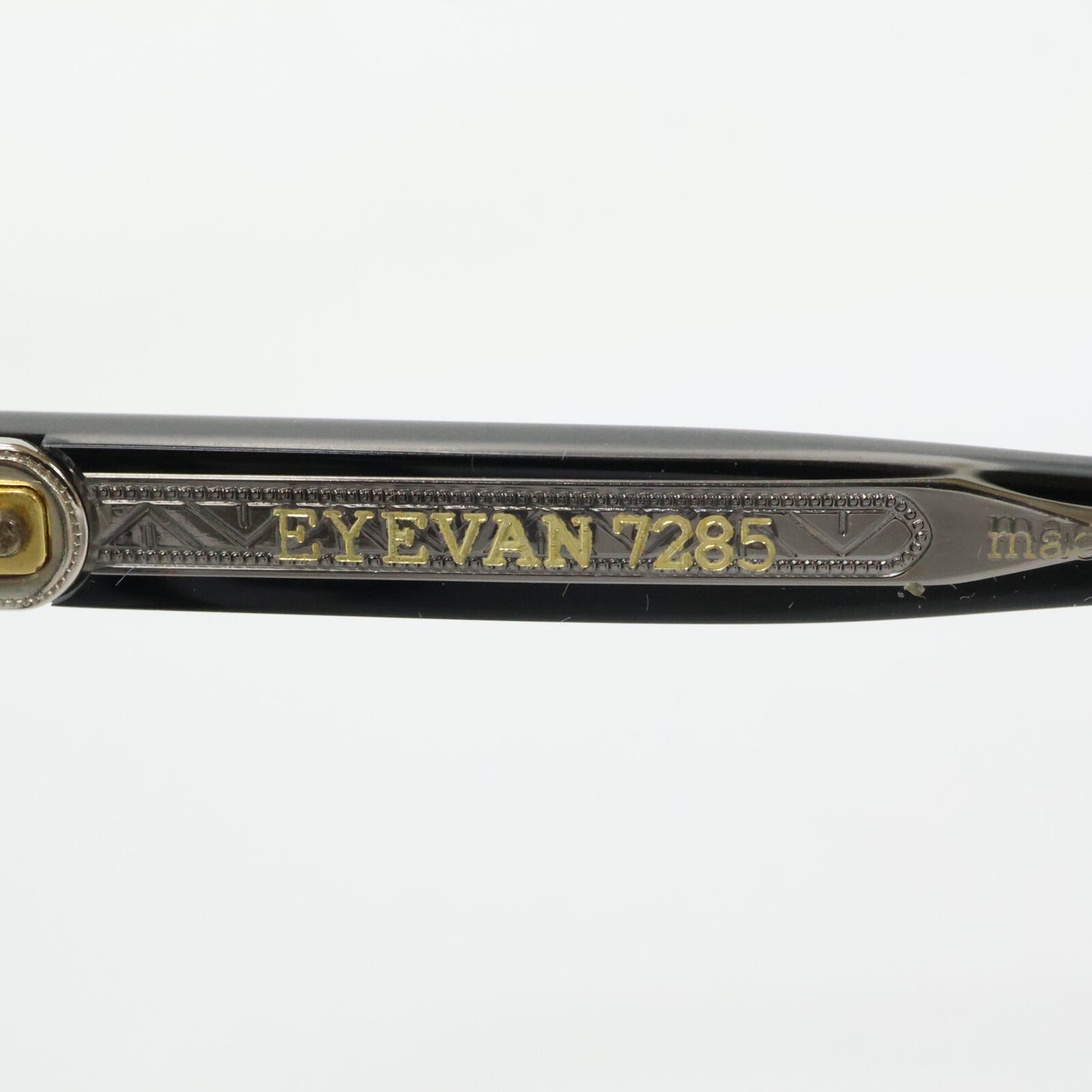 EYEVAN アイヴァン 755 c.112 度入りカーブガラスレンズ ウェリントンシェイプ サングラス