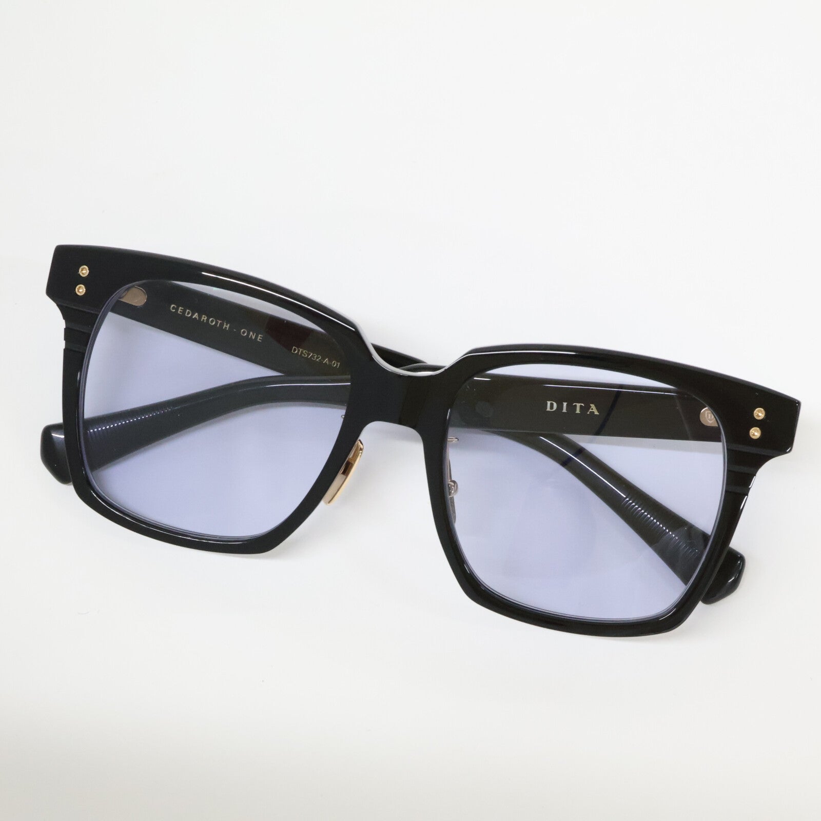 DITA ディータ DTS732-A-01 CEDAROTH-ONE 度入りレンズ スクエアシェイプ サングラス