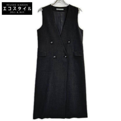 theory luxe セオリーリュクス 03-1102105 ブラウン カラーレスロングジレ ベスト
