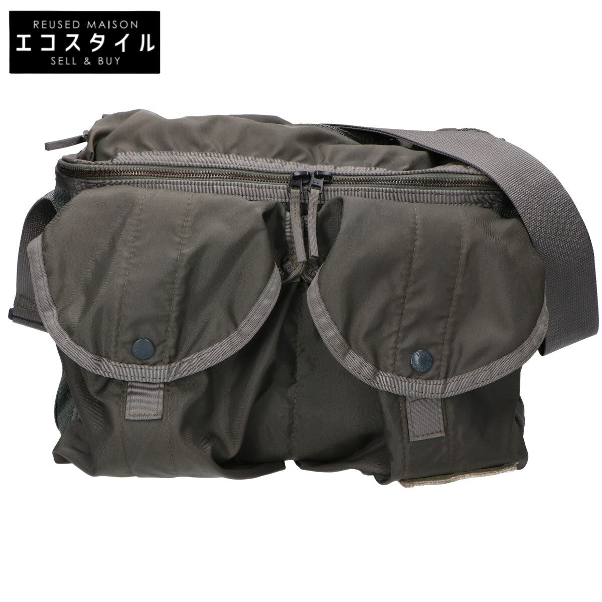 LUGGAGE LABEL khaki 967-05720 CARGO shoulder bag shoulder bags