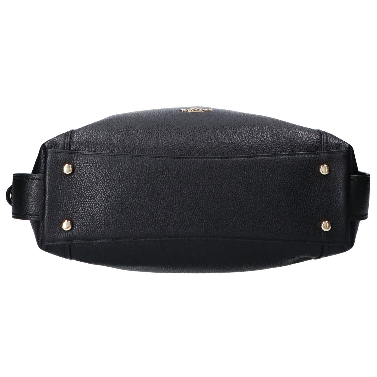 COACH コーチ 57125 ブラック レザー トートバッグ トートバッグ