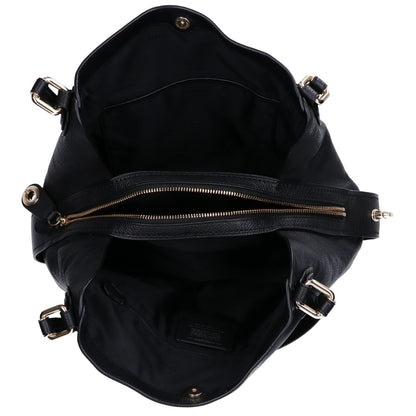 COACH コーチ 57125 ブラック レザー トートバッグ トートバッグ