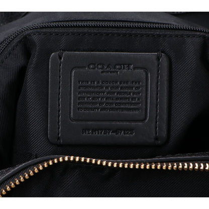COACH コーチ 57125 ブラック レザー トートバッグ トートバッグ