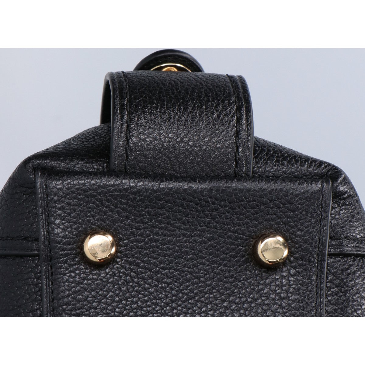 COACH コーチ 57125 ブラック レザー トートバッグ トートバッグ