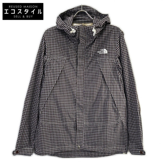 THE NORTH FACE ノースフェイス ×ジュンヤワタナベ WT-J907　ブラウン×ブルー チェック マウンテンパーカ トップス