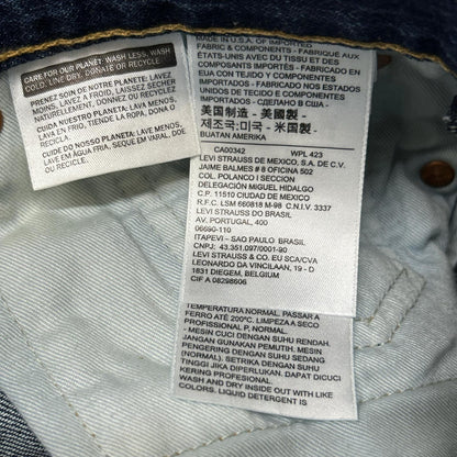 LEVI'S リーバイス 551Z インディゴ ストレートデニムパンツ ボトムス