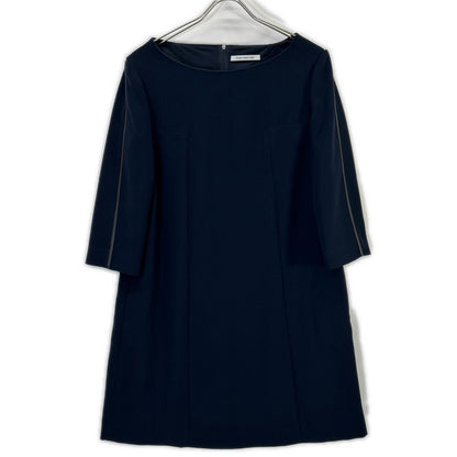 FOXEY NEW YORK フォクシーニューヨーク ネイビー 長袖 ワンピース ワンピース