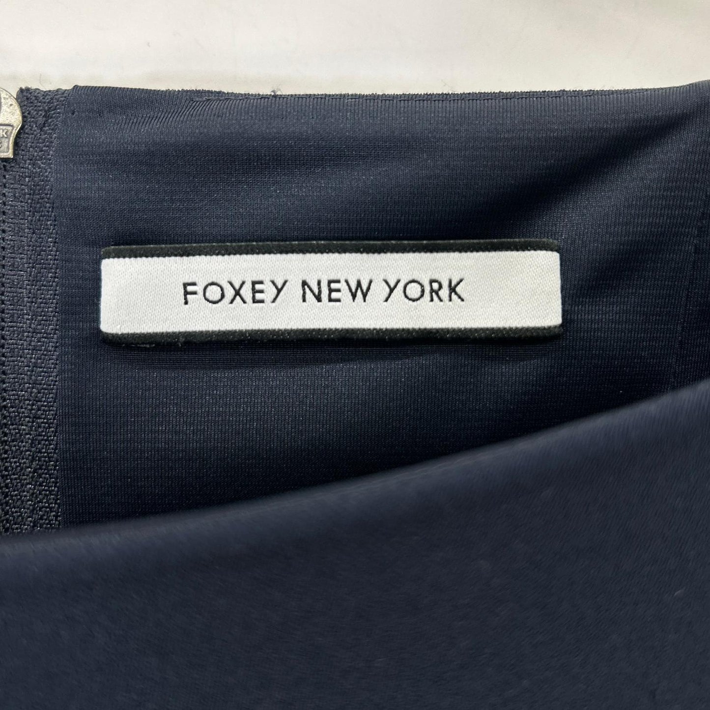 FOXEY NEW YORK フォクシーニューヨーク ネイビー 長袖 ワンピース ワンピース
