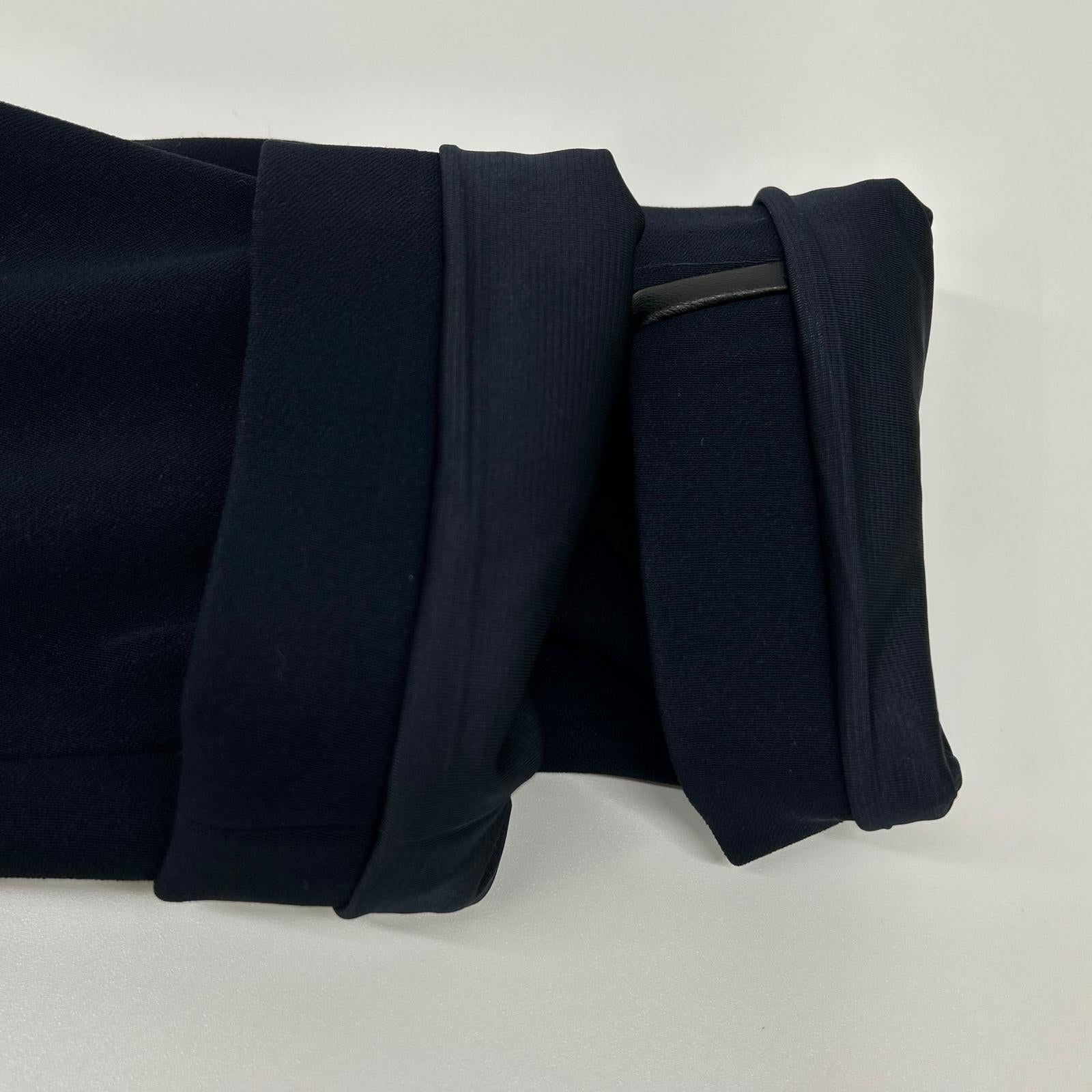 FOXEY NEW YORK フォクシーニューヨーク ネイビー 長袖 ワンピース ワンピース