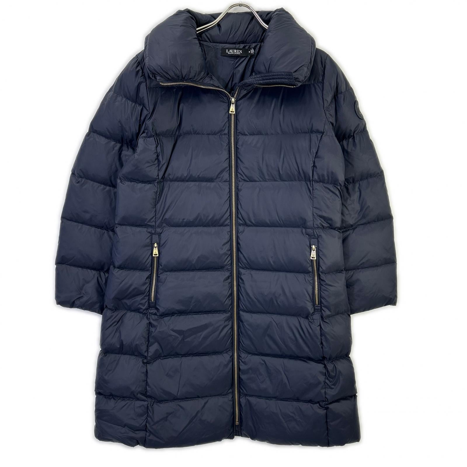 LAUREN RALPH LAUREN ローレン ラルフローレン 297933948001 ネイビー ロングダウンジャケット ジャケット