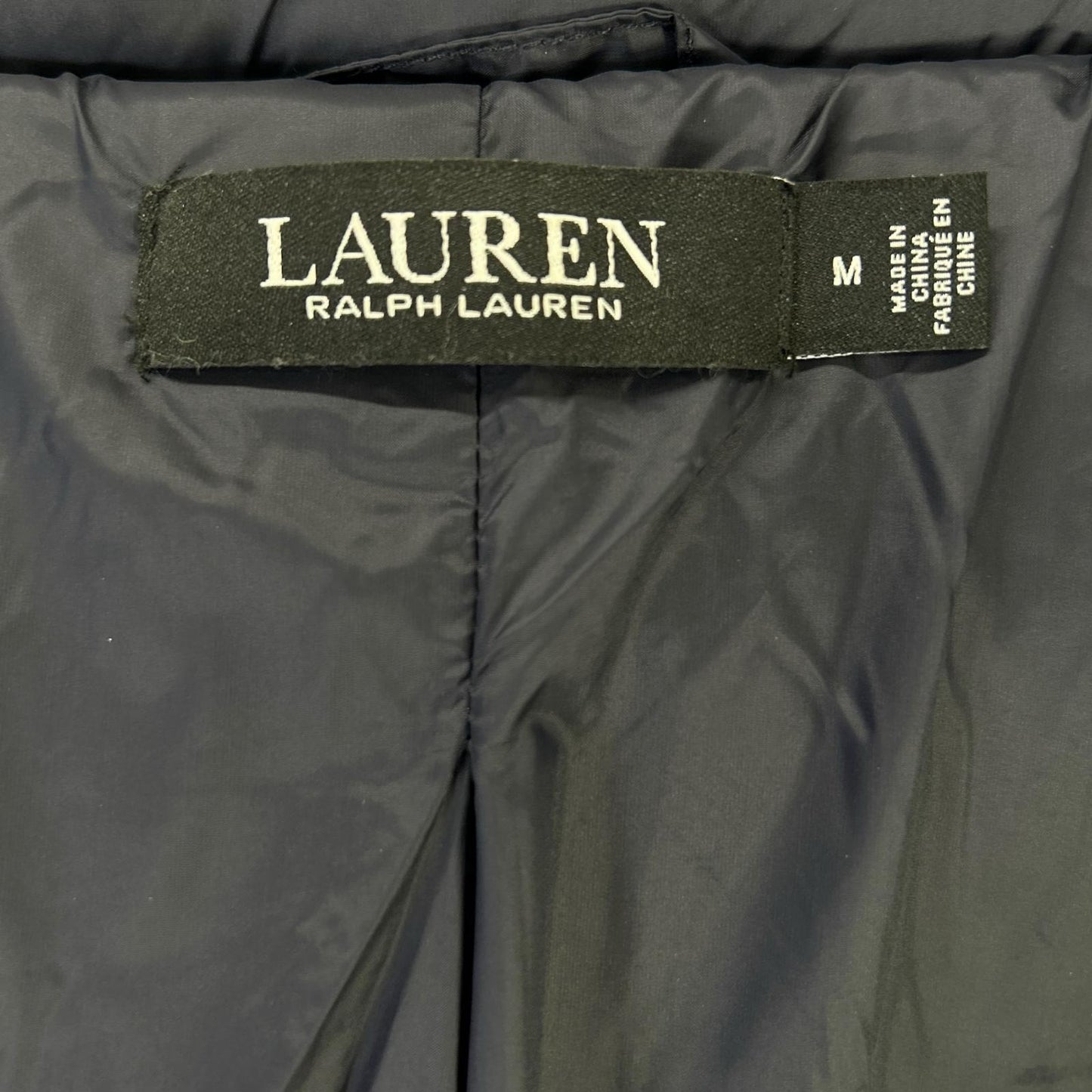 LAUREN RALPH LAUREN ローレン ラルフローレン 297933948001 ネイビー ロングダウンジャケット ジャケット
