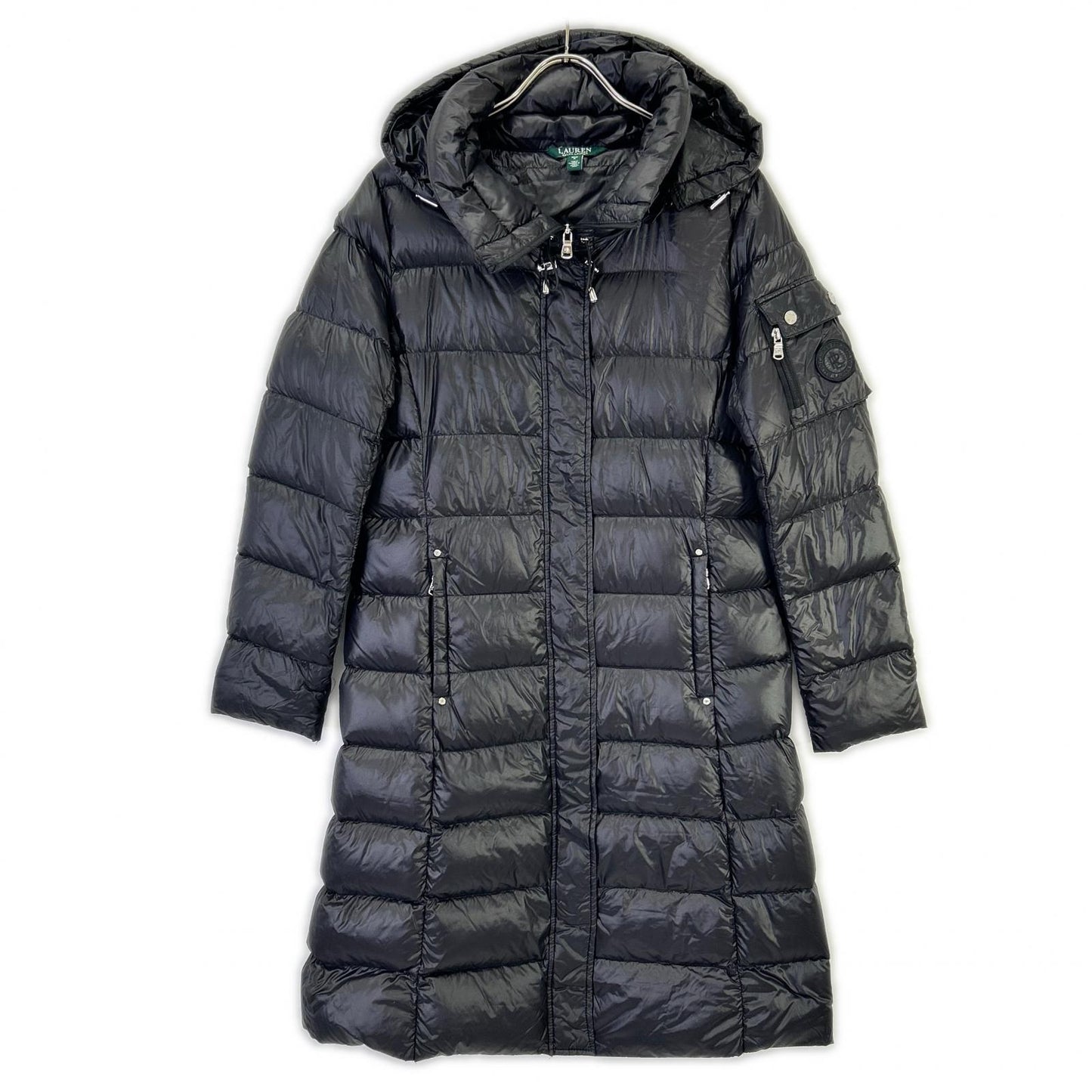 LAUREN RALPH LAUREN Lauren Ralph Lauren 03945310963 black hooded down coat coat