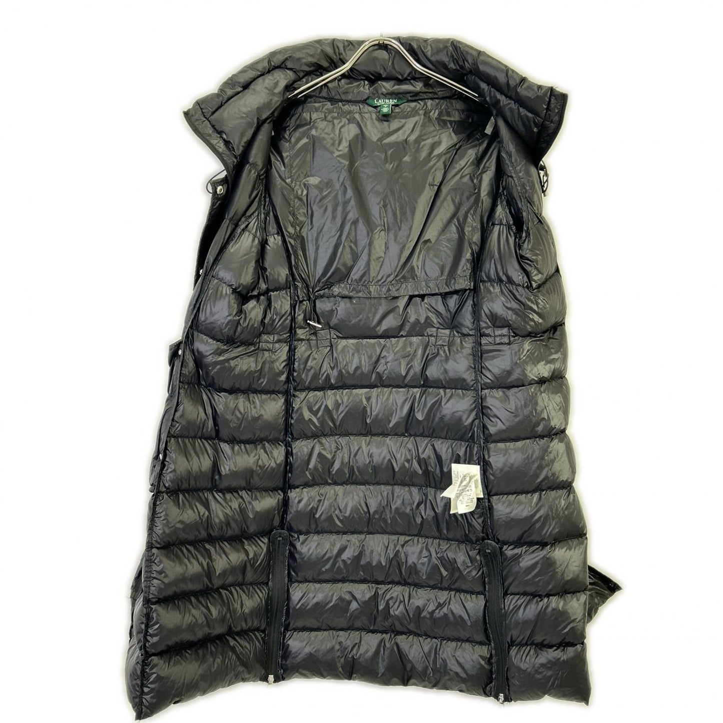LAUREN RALPH LAUREN Lauren Ralph Lauren 03945310963 black hooded down coat coat