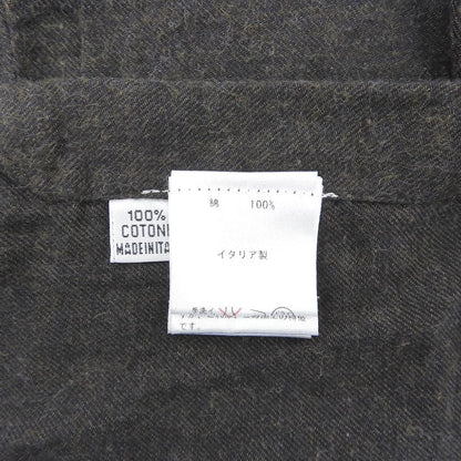 finamore フィナモレ 美品 コットン100 シモーネP シャツ トップス メンズ ブラウン 39 O012025 トップス
