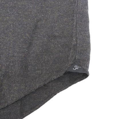 finamore フィナモレ 美品 コットン100 シモーネP シャツ トップス メンズ ブラウン 39 O012025 トップス