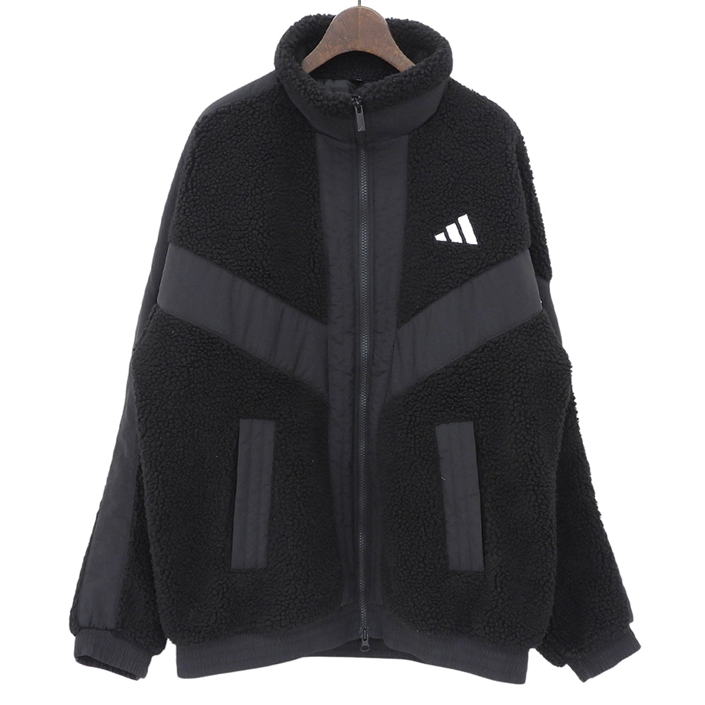 adidas アディダス 美品 ワーディングパック ルーズフィット ジャケット メンズ 黒 ブラック M KA1273 25年製 ジャケット