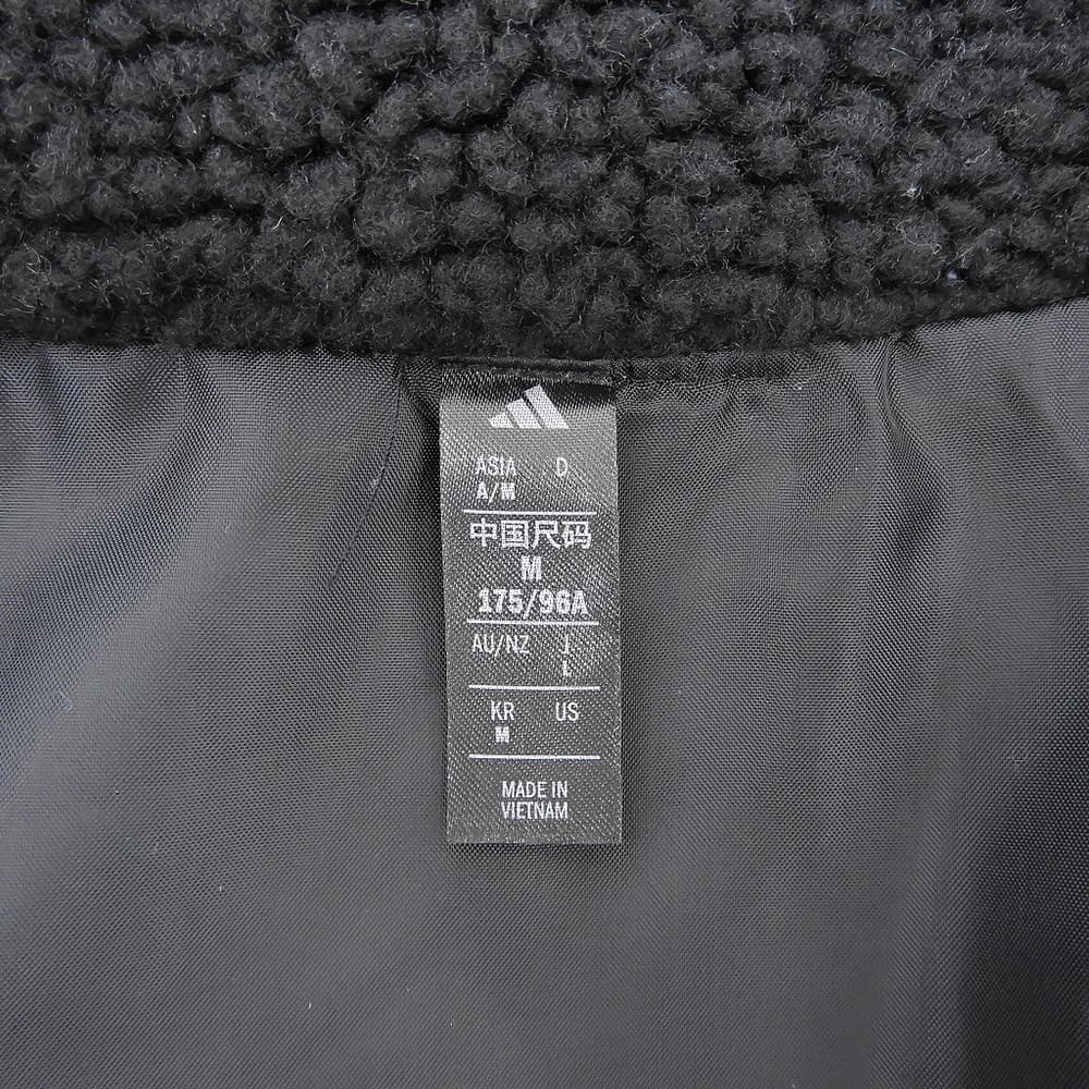 adidas アディダス 美品 ワーディングパック ルーズフィット ジャケット メンズ 黒 ブラック M KA1273 25年製 ジャケット