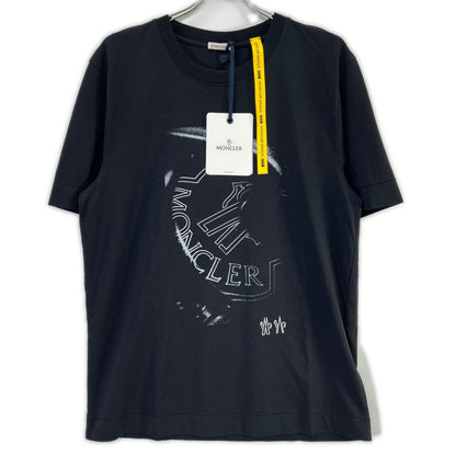 MONCLER モンクレール ジーニアス 1017 ALYX 9SM　21年 ブラック プリント Tシャツ トップス