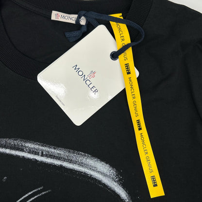 MONCLER モンクレール ジーニアス 1017 ALYX 9SM　21年 ブラック プリント Tシャツ トップス