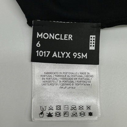 MONCLER モンクレール ジーニアス 1017 ALYX 9SM　21年 ブラック プリント Tシャツ トップス