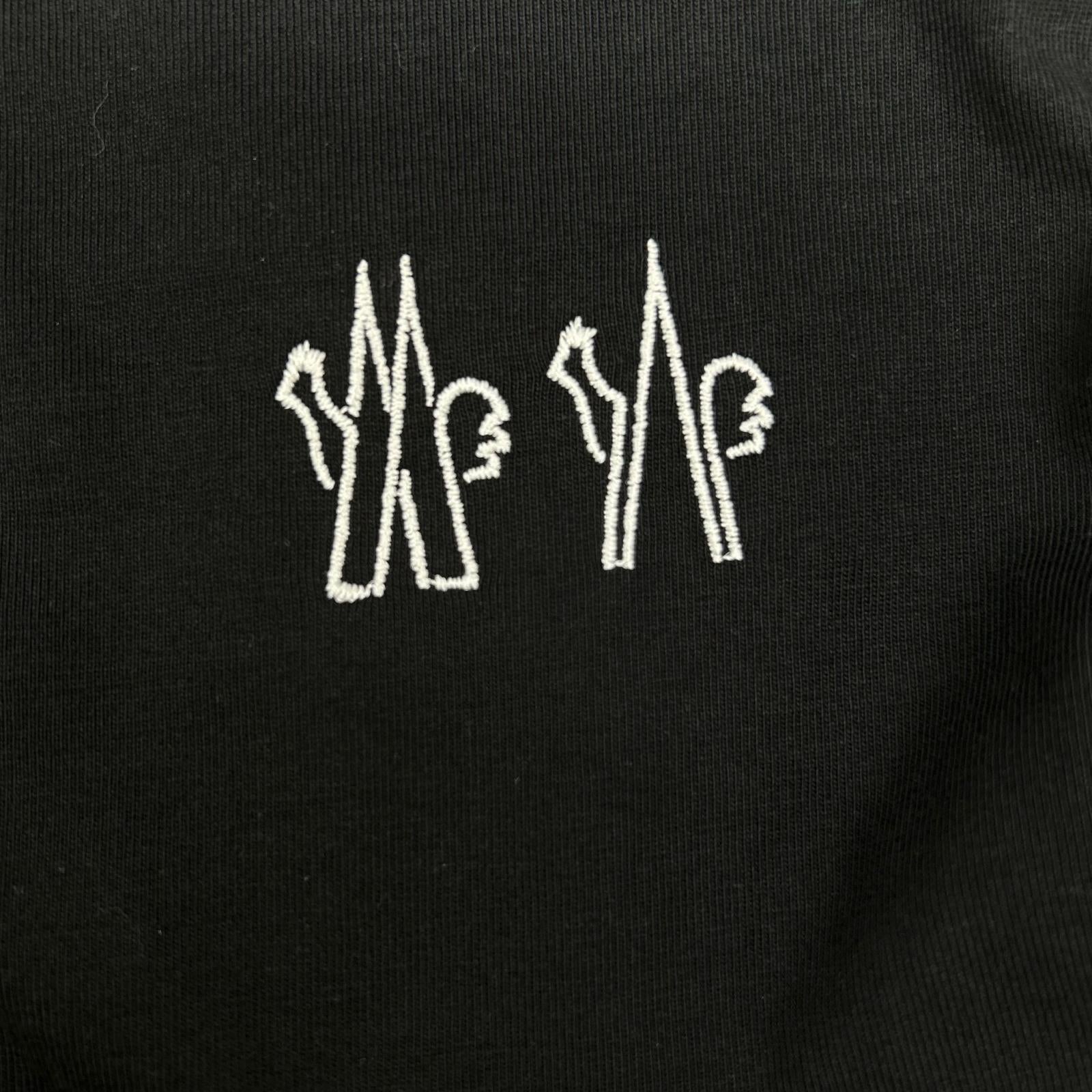 MONCLER モンクレール ジーニアス 1017 ALYX 9SM　21年 ブラック プリント Tシャツ トップス