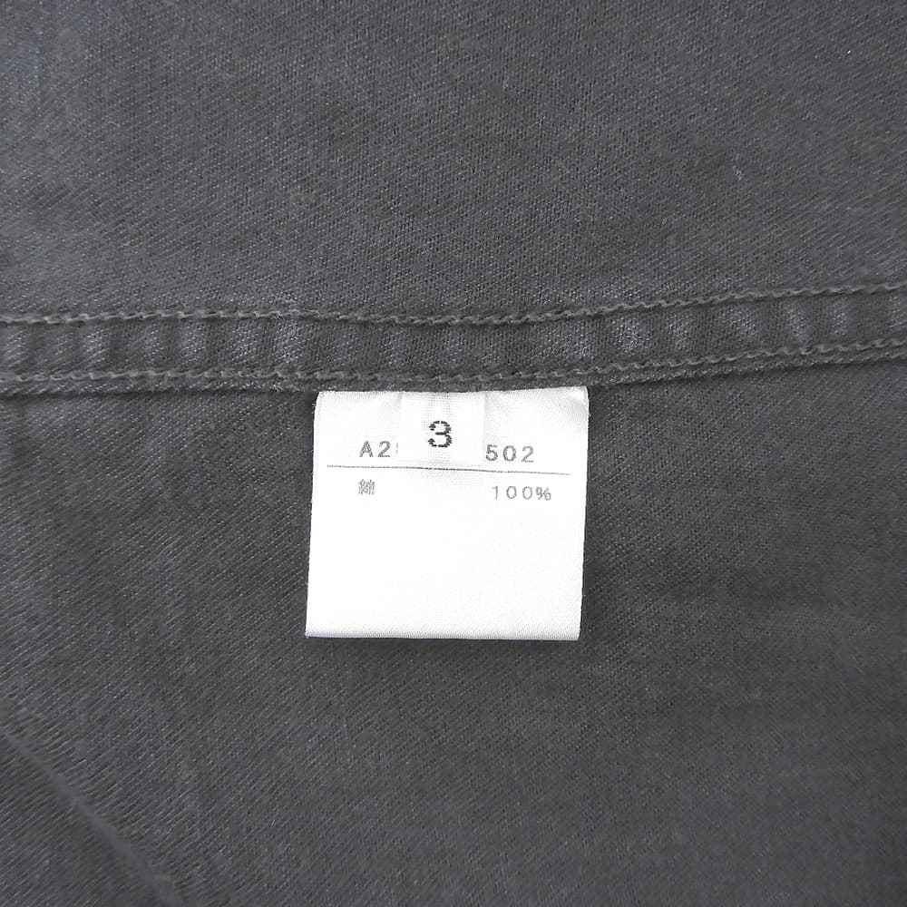 MINEDENIM マインデニム コットン デニムウエスタンシャツ トップス メンズ 黒 ブラック 3 A2888FB502 トップス