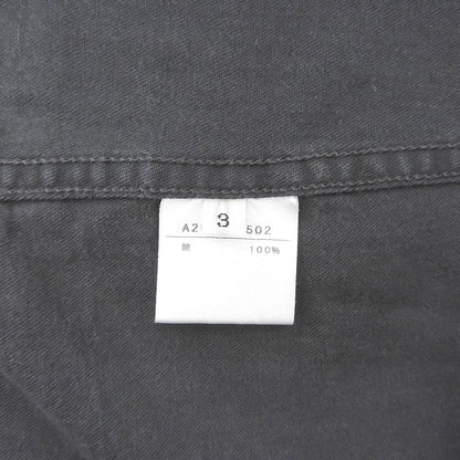 MINEDENIM マインデニム コットン デニムウエスタンシャツ トップス メンズ 黒 ブラック 3 A2888FB502 トップス