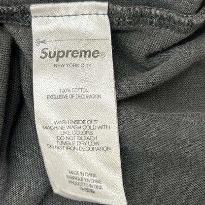 Supreme シュプリーム 26SS ダークブラック クルーネック L/S シャツ トップス