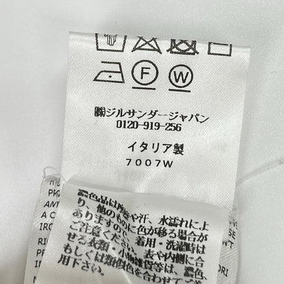JIL SANDER+ ジルサンダープラス J40GC0111 J46497 アイボリー ボーダー 半袖Tシャツ トップス