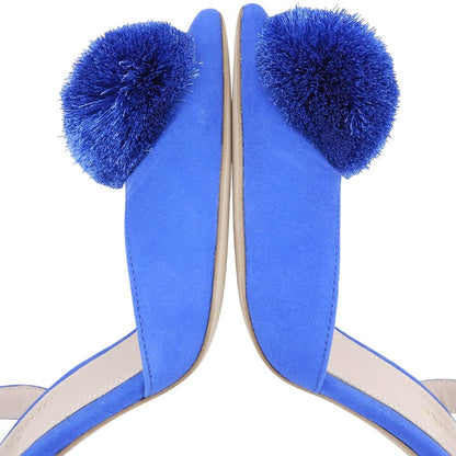 Kate spade ケイトスペード 未使用 AMOUR POM スエード パンプス レディース 5.5B シューズ