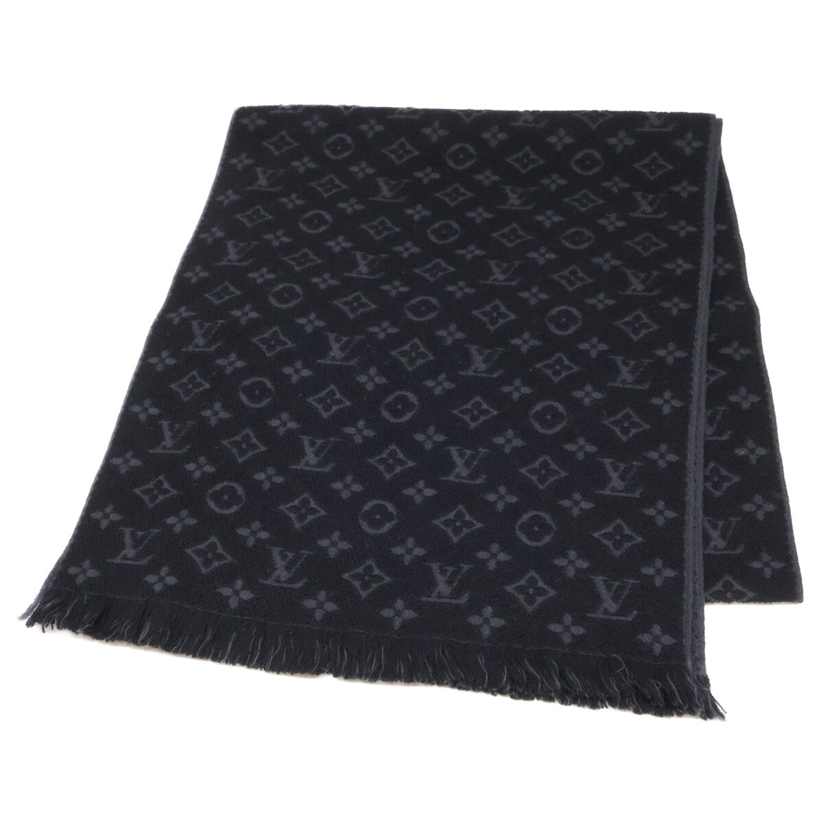 LOUIS VUITTON ルイヴィトン 【新品同様/国内正規】M70520 モノグラム クラシック マフラー
