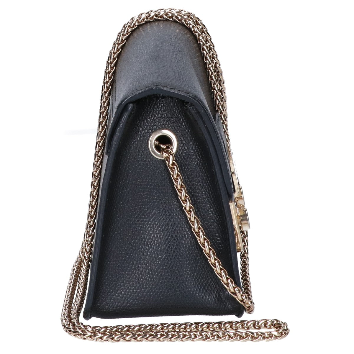 FURLA フルラ ブラック メトロポリス チェーンショルダーバッグ ショルダーバッグ