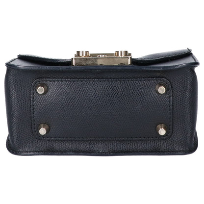 FURLA フルラ ブラック メトロポリス チェーンショルダーバッグ ショルダーバッグ