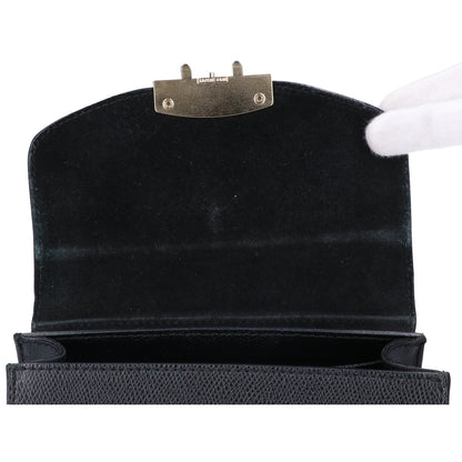 FURLA フルラ ブラック メトロポリス チェーンショルダーバッグ ショルダーバッグ