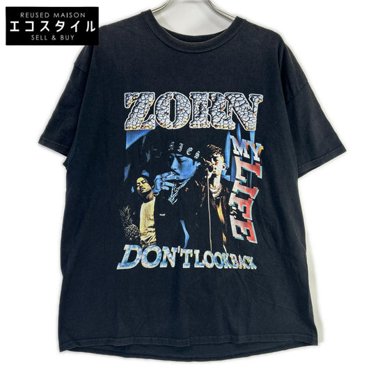 ブラック ZORN DON'T LOOK BACK Tシャツ トップス