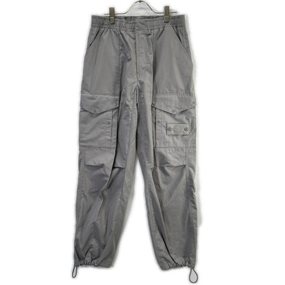 STONE ISLAND ストーンアイランド 25年 ゴースト グレー L1S153100017　ALL-WEATHER COTTON CANVAS カーゴパンツ ボトムス